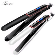 Load image into Gallery viewer, Professional Hair Straightener Curler Hair Flat Iron Negative Ion Infrared Hair Straighting Curling Iron Corrugation LED Display